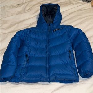 Patagonia Kids' Hi-Loft Down Sweater™ Hoody XS Endless Blue